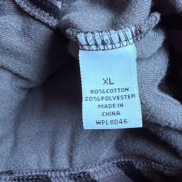 Style & Co. Sport Soft Velour Zip Up Animal Print Stripe Zebra Pattern Jacket XL - Picture 4 of 7